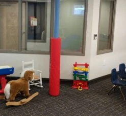 AK Athletic Equipment 4' Tall Pole Pad, 10" Diameter With Closure Flap -Total Fitness Shop 20868 .gci design 2916465a 1957 4aeb a200 75b3afb46928