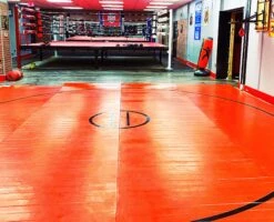 AK Athletic Equipment 20' X 20' X 1 3/8" Roll-Up Wrestling Mat 12 AK Athletic Equipment 20' X 20' X 1 3/8" Roll-Up Wrestling Mat -Total Fitness Shop 20 x20 wrestlingmat