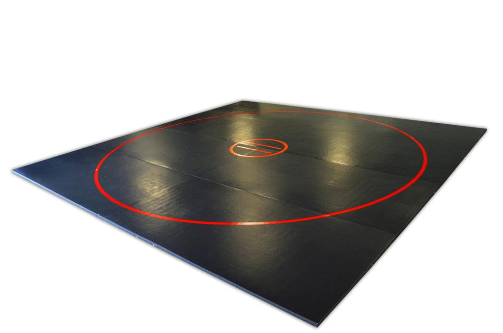 AK Athletic Equipment 18' X 18' X 1 3/8" Roll-Up Wrestling Mat 2 AK Athletic Equipment 18' X 18' X 1 3/8" Roll-Up Wrestling Mat - Image 2