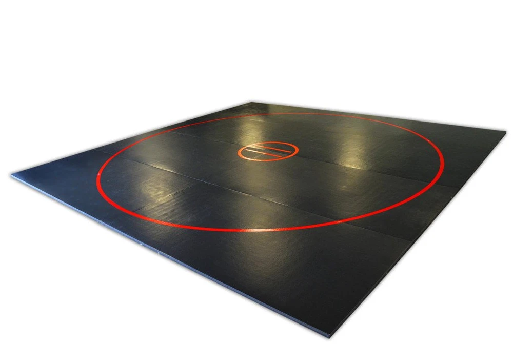 AK Athletic Equipment 18' X 18' X 1 3/8" Roll-Up Wrestling Mat 7 AK Athletic Equipment 18' X 18' X 1 3/8" Roll-Up Wrestling Mat - Image 7