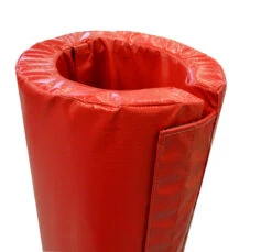 AK Athletic Equipment 4' Tall Pole Pad, 6" Diameter -Total Fitness Shop pole pad velcro post pad foam pipe covering red d434fa31 b916 40ae a163 faa5d90620c4