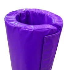 AK Athletic Equipment 4' Tall Pole Pad, 5" Diameter -Total Fitness Shop post pad close up purple bd2301d9 efe9 442f a043 7ba87f624979